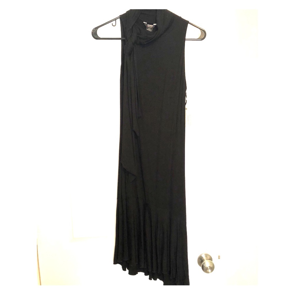 Sleeveless black guess dress